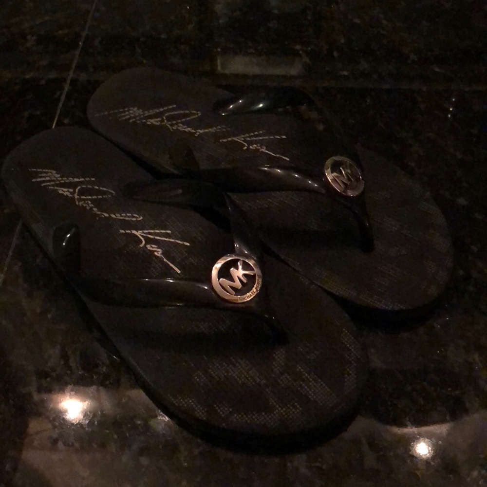 Michael Kors flip flop.